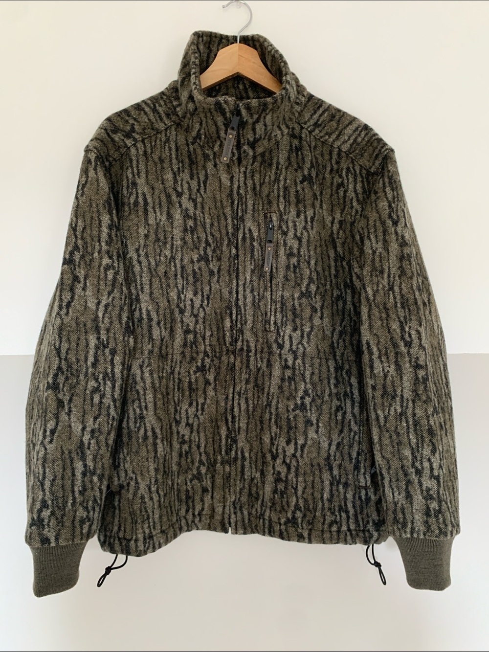 Limited Edition Filson Mossy Oak Milled Camo Wool Field Jacket - Green/Brown - Picture 2 of 12